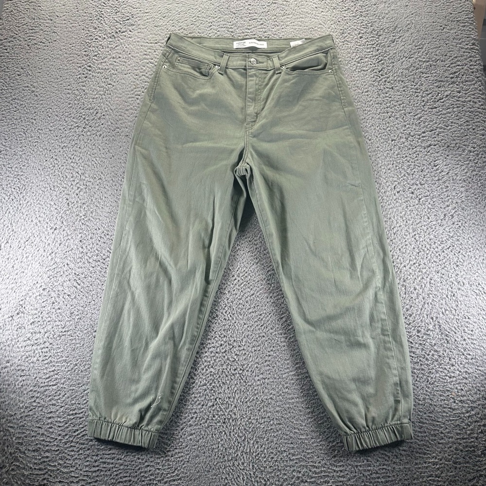 Signature by Levi Strauss Jeans Womens 13 Green Cotton Jogger Stretch Workwear